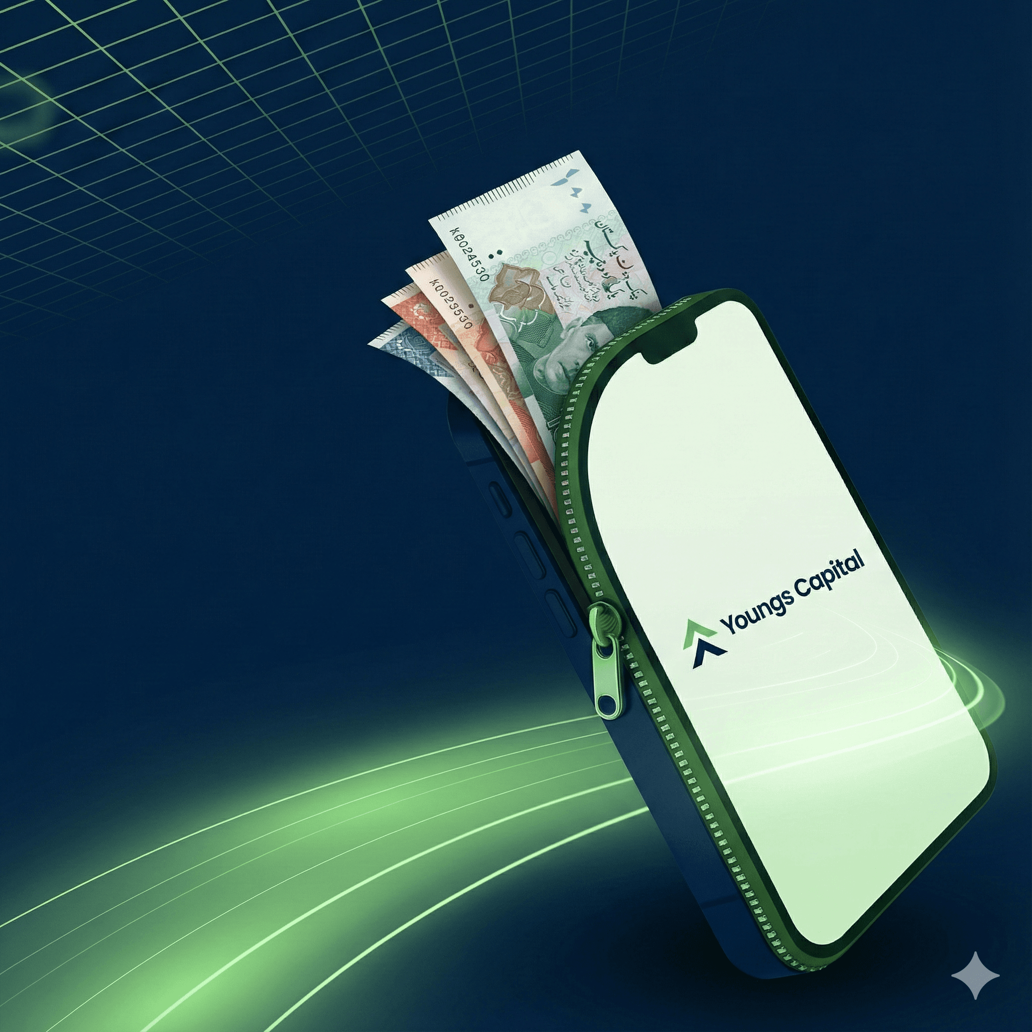 Student paying his own fees through investing